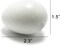 Wooden Fake Eggs,9 Pieces White Wooden Easter Egg Wood Eggs for Crafts Home Decorv